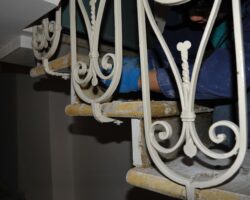Hotel Minerva dettaglio ristrutturazione scale