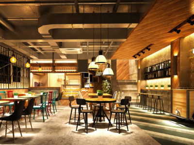 ristorante milano pavimentazione