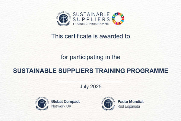 certificato sostenibilita ambientale